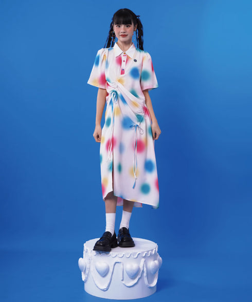Colorful Dot Dress